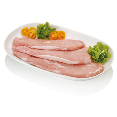 Filetes de ternera blanca.
