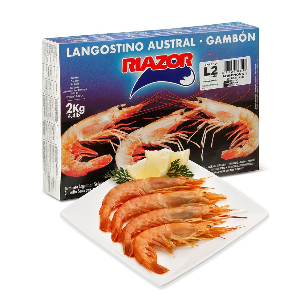 Gambón extra (caja de 2 kg)