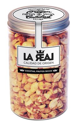 Cocktail de frutos secos LA REAL 180 g.