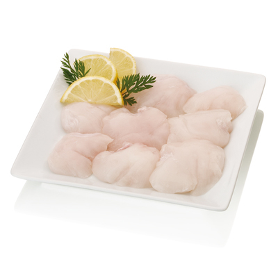 Cachetes de merluza fresca.