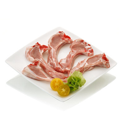 Chuletas de cordero lechal.