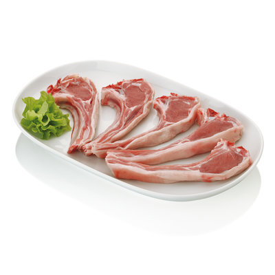 Chuletas de cordero recental.