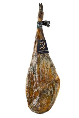 Jamón 100% ibérico de bellota 5 JOTAS (por piezas enteras, precio por kilo)