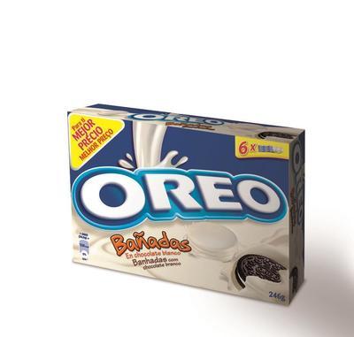 Oreo Bañadas en Chocolate Blanco 246 Gr