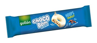 Galletas ChocoBom con chocolate blanco GULLÓN 128 g.