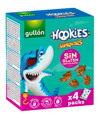 Hookies sharkies GULLÓN 4x40 g.