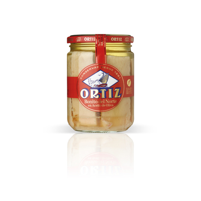 Bonito del norte enaceite de oliva ORTIZ (400 gramos).