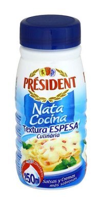 Nata de cocina textura espesa de PRÉSIDENT.