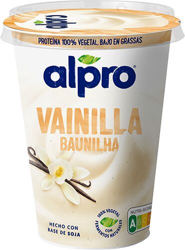 Postre vegetal vainilla ALPRO 400 g.