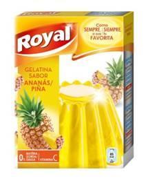 Gelatina Sabor Piña Royal
