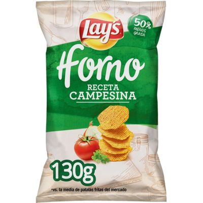 Patatas fritas al horno campesinas LAY´S 130 g.