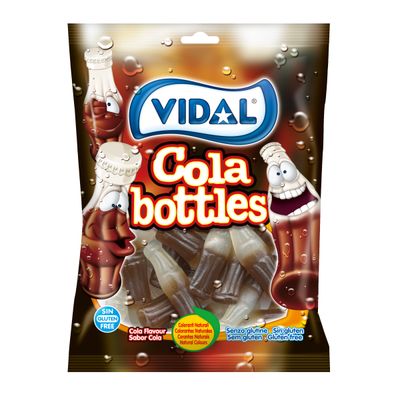 Gominolas coca-cola sin gluten VIDAL 90 g.