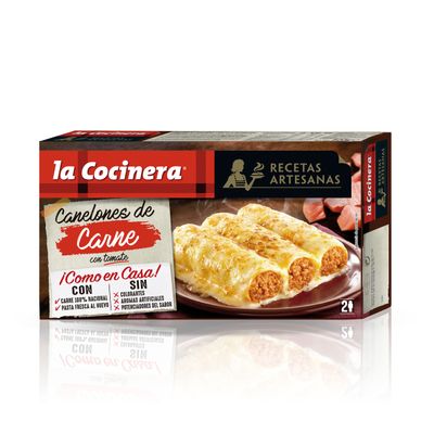 Canelones de carne LA COCINERA.