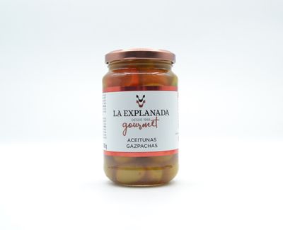 Aceitunas gazpachas LA EXPLANADA 200 g.