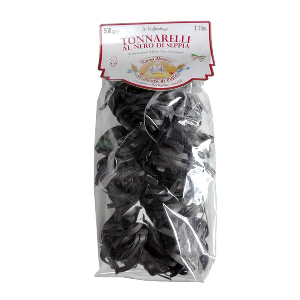 Tonnarelli con tinta de sepia CARA NONNA 500 g.