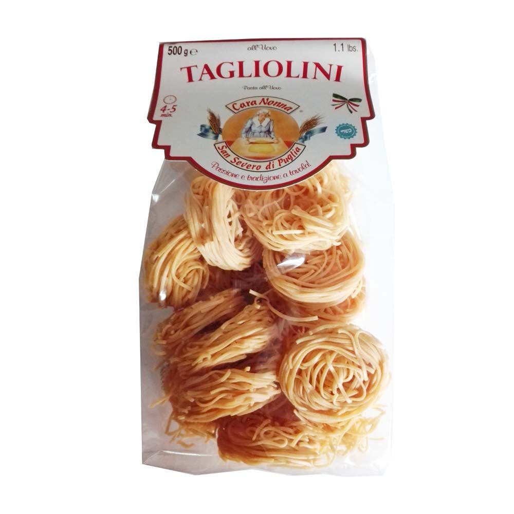 Tagliotini al huevo CARA NONNA 500 g.