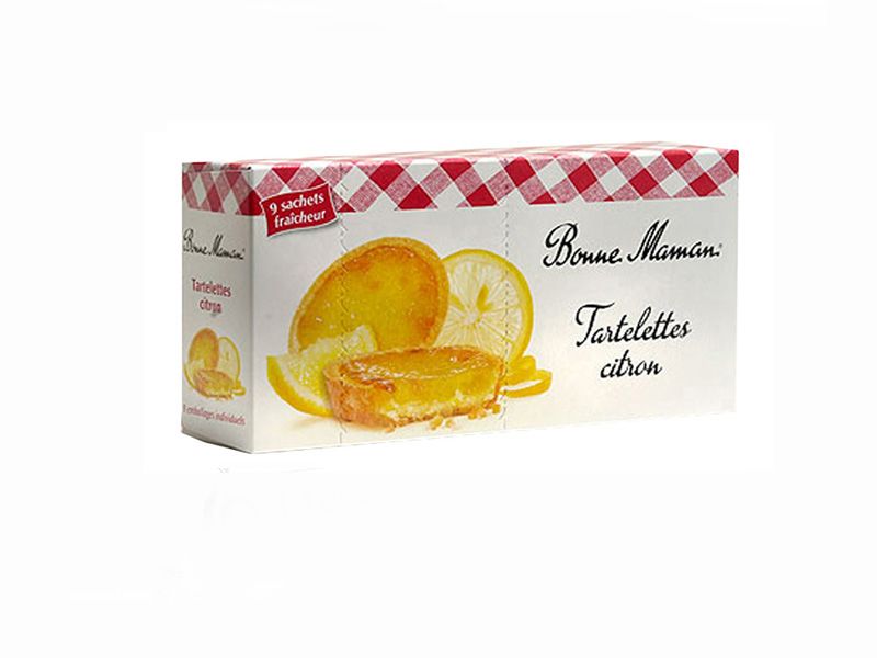 9 Tartaletas de limón BONNE MAMAN 125 g.