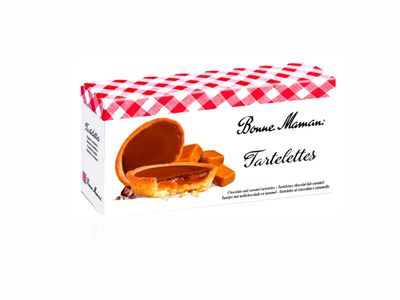 9 Tartaletas de chocolate BONNE MAMAN 135 g.