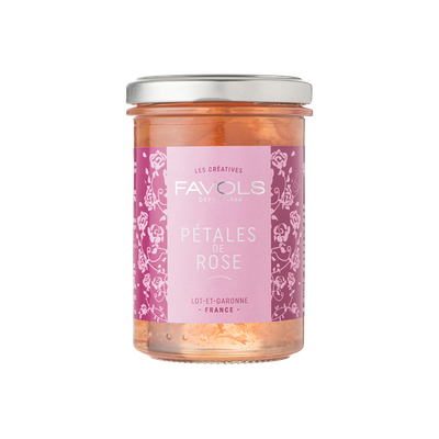 Mermelada de pétalos de rosa FAVOLS 260 g.