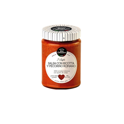 Salsa de tomate con ricota &amp; pecorino SAN CASSIANO 290 g.