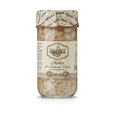 Alubias al natural extra ROSARA 660 g.