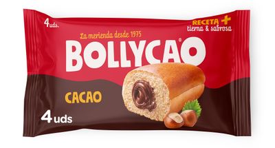 BOLLYCAO cacao 4 ud. 180 g.