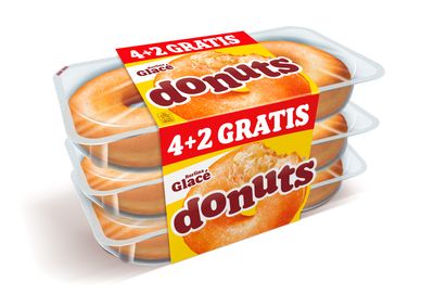 DONUTS de azúcar 4+2 gratis 312 g.