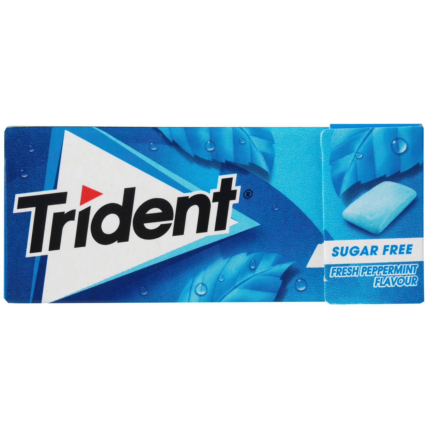 Chicles Grajeas Trident Sabor Menta Sin Azúcar