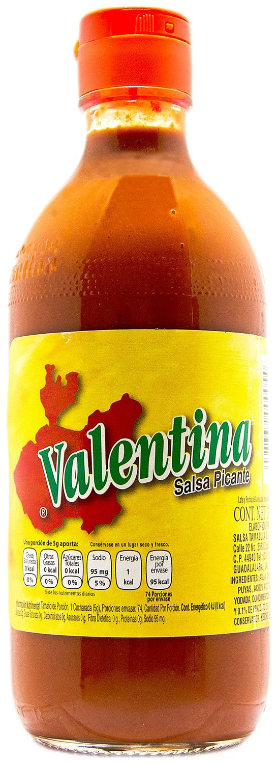 Salsa picante VALENTINA 370 ml.