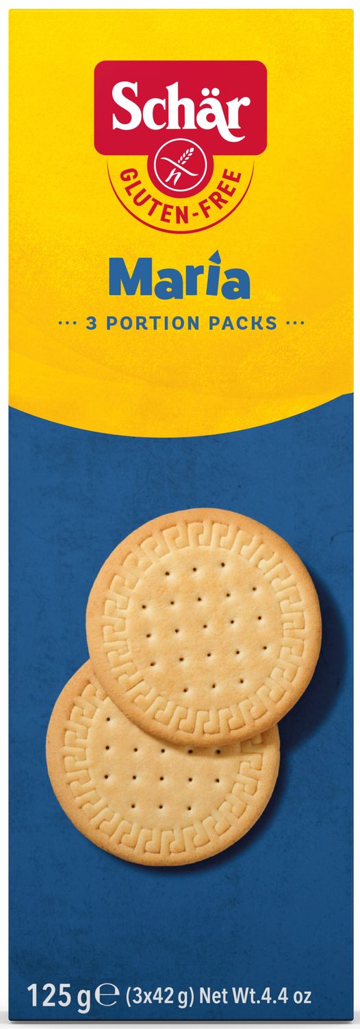 Galletas María sin gluten SCHÄR 3 x 42 g.