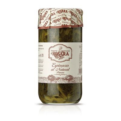 Espinacas al natural CONSERVAS ROSARA 660 g.