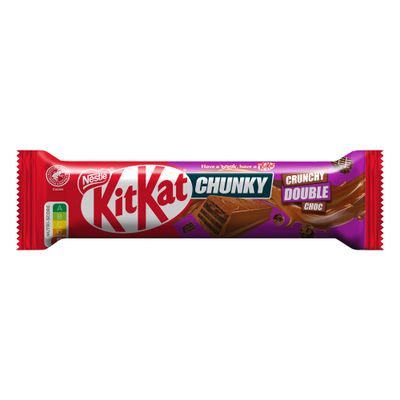 Chocolatina chunky crunchy double choc KIT KAT 42 g.