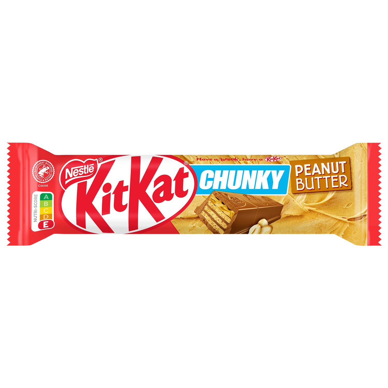 Chocolatina chunky peanut butter KIT KAT 42 g.