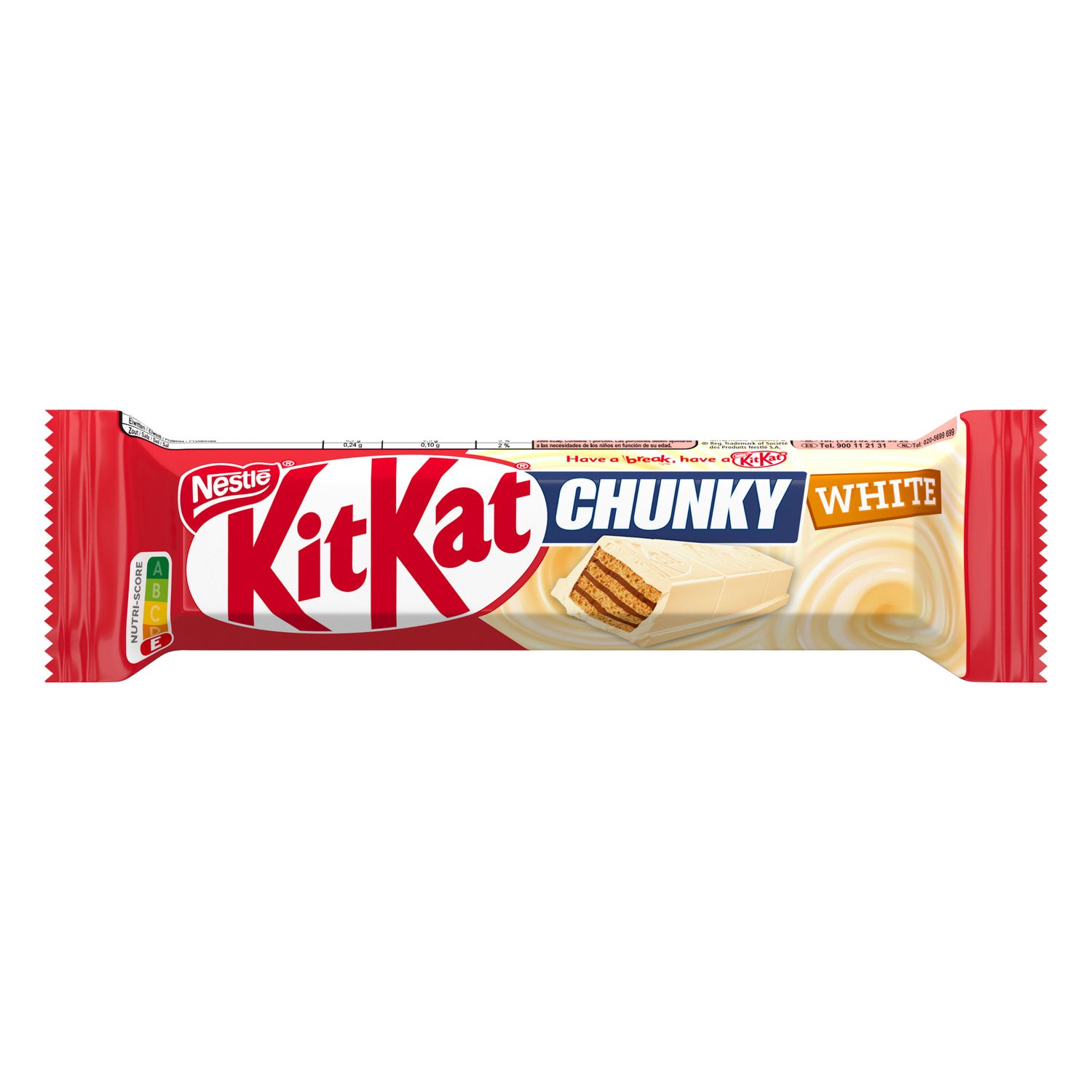 Chocolatina chunky white KIT KAT 40 g.
