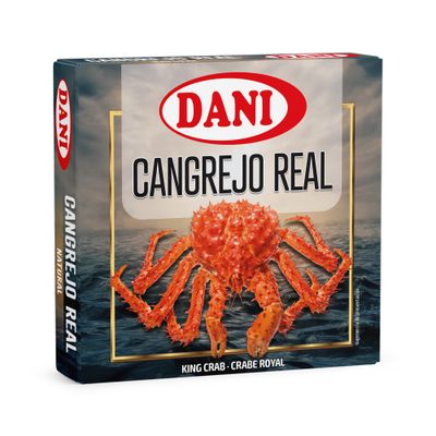 Carne de cangrejo real en salmuera DANI 111 g.