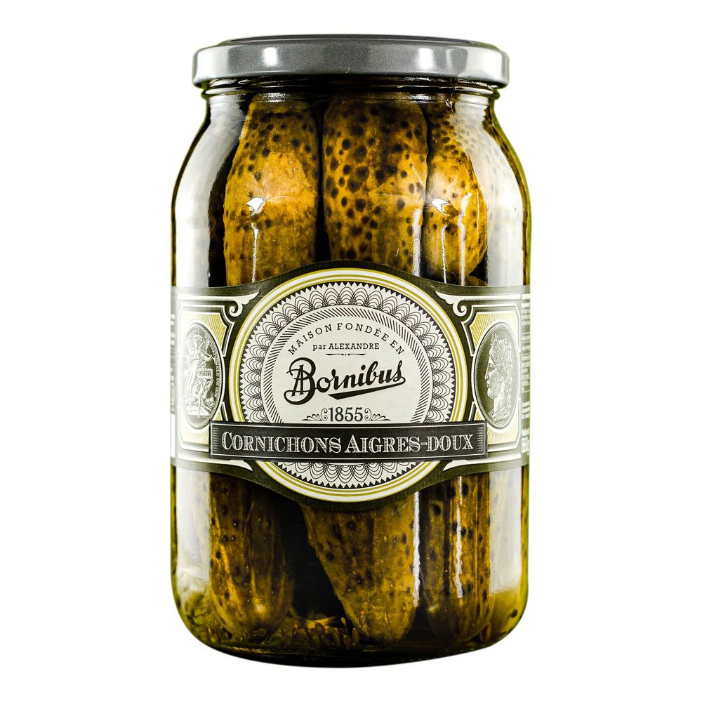 Pepinillos agridulces BORNIBUS 900 g,