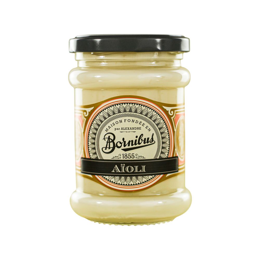Salsa alioli BORNIBUS 220 g.