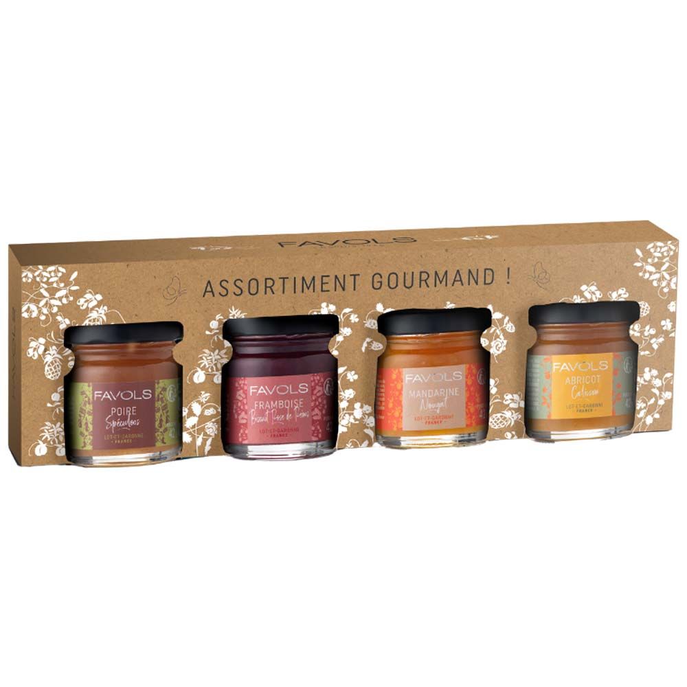 Mermeladas ASSORTIMENT GOURMAND 168 g.
