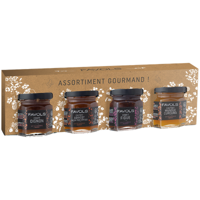 Mermeladas ASSORTIMENT GOURMAND 200 g.
