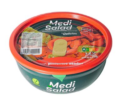 Ensalada con pimientos asados MEDI SALAD 250 g.