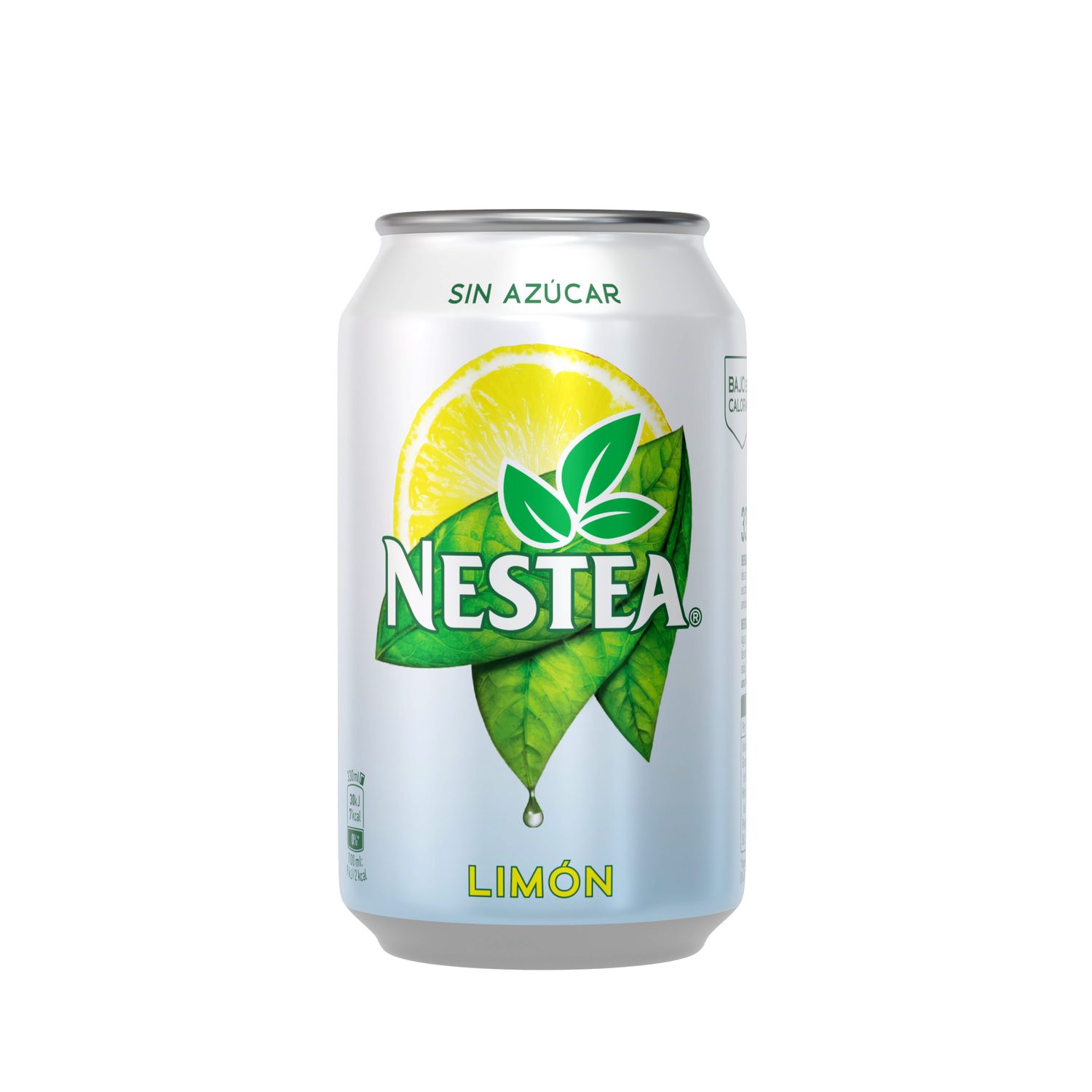 Lata limón sin azúcar NESTEA 330 ml.