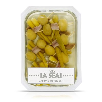 Gildas de anchoa LA REAL 6 uds. 180 g.
