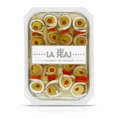 Bocadito mixto LA REAL 8 uds. 100 g.