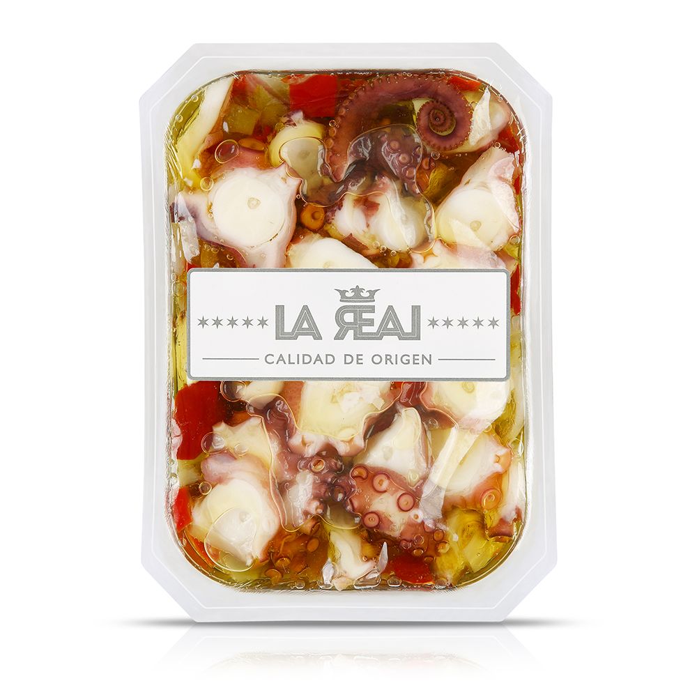 Pulpo extra vinagreta LA REAL 200 g.
