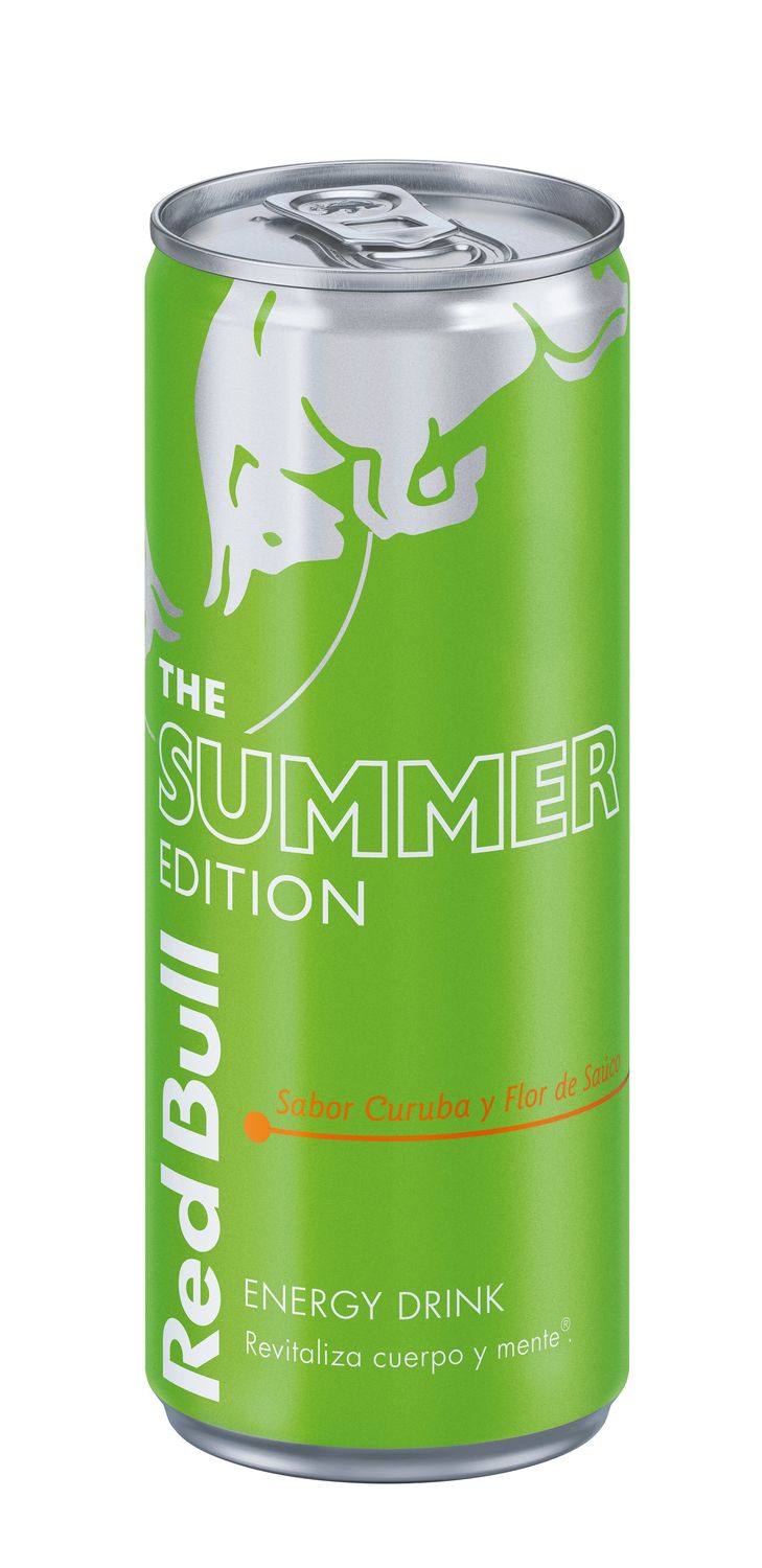 RED BULL The summer edition sabor curuba y flor de sáuco 250 ml.