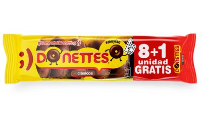 DONETTES clásicos BIMBO 171 g. 8+1 ud. gratis