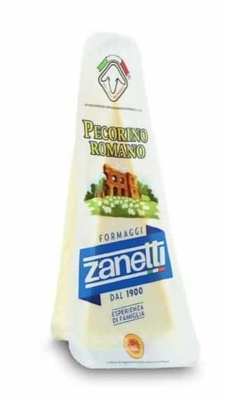 Queso pecorino romano ZANETTI 200 g.