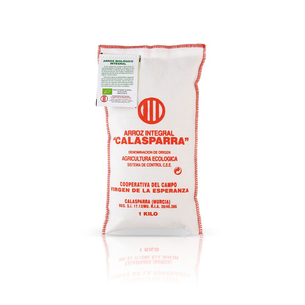 Arroz integral ecológico de Calasparra COOPERATIVA DEL CAMPO 1 Kg.