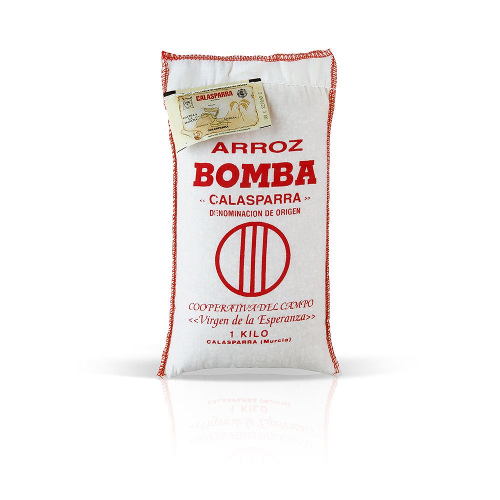 Arroz bomba de Calasparra COOPERATIVA DEL CAMPO 1 Kg.