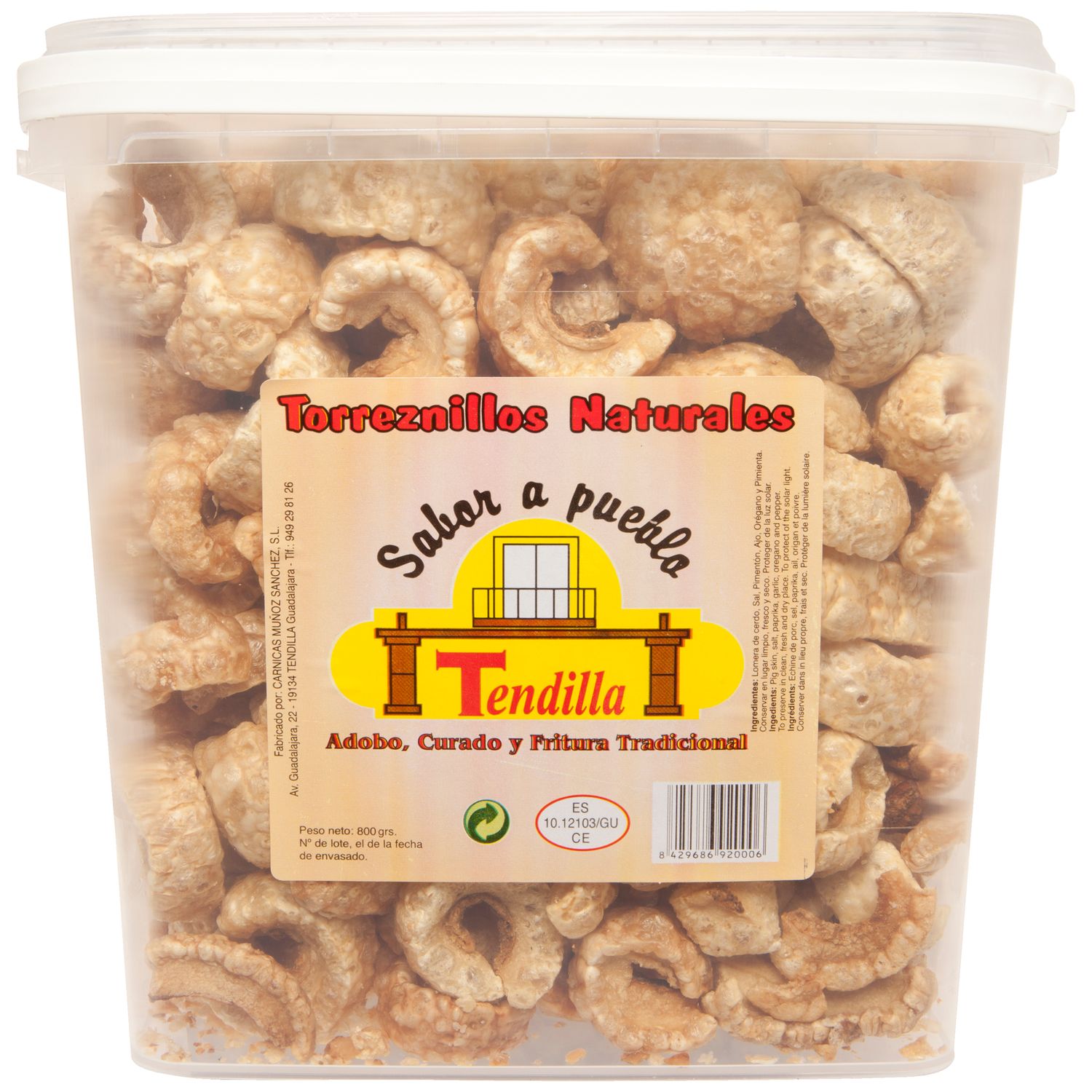 Torreznillos &quot;Los clásicos&quot; TENDILLA 175 g.